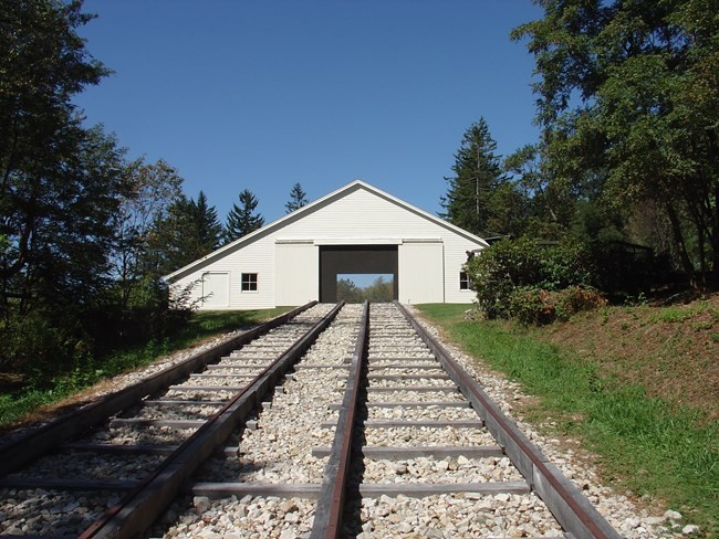 Engine House #6 is located about a third of a mile from the Visitor's Center