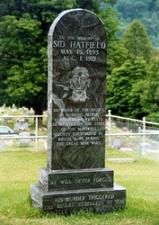 Grave of Sid Hatfield 