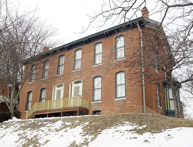 The Alexander Clark House 
Photo by Larry Fisher/Quad-City Times 