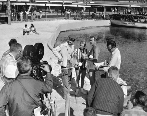 Cast of Sea Hunt at Silver Springs which was filmed here from 1958 to 1961.