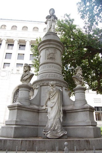 This monument erected by the UDC in 1905 is scheduled for removal