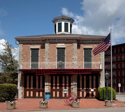 The Phoenix Fire Museum is in the restored home of the Phoenix Volunteer Fire Company No. 6.