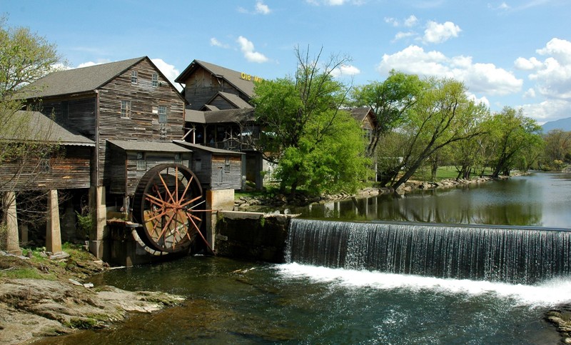 The Historic Old Mill in Pigeon Forge 