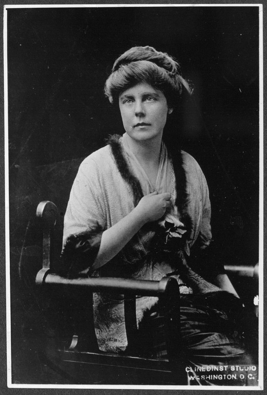 Lucy Burns and Alice Paul founded the National Woman's Party in 1913. While serving the maximum sentence in jail, Burns led many of the hunger strikes among incarcerated Silent Sentinels. Library of Congress.