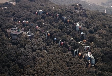 Aerial view of Land of Oz