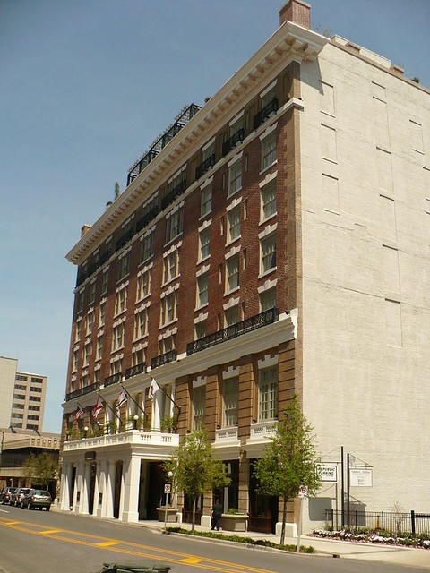 Built in 1908, the Battle House was closed in 1974 but has been restored and is operated as part of the Marriott chain