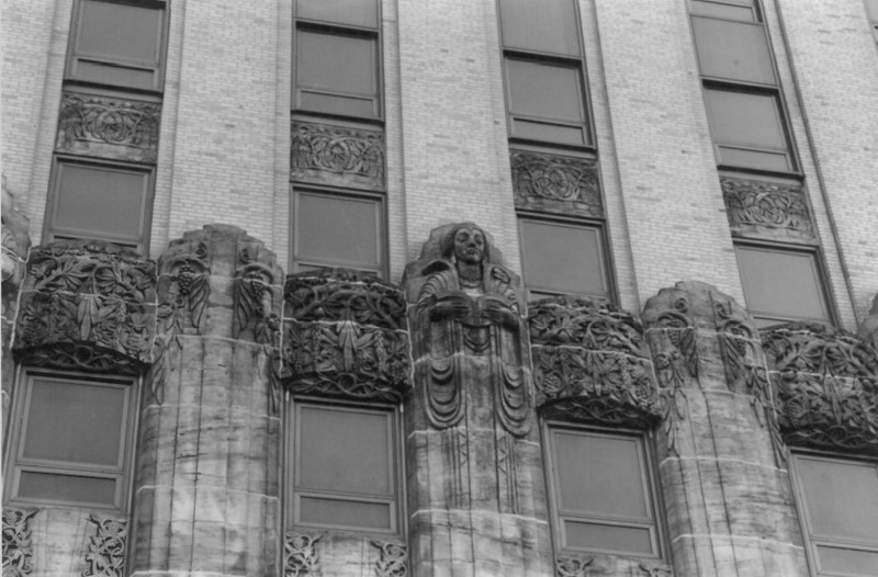 Building, Window, Black-and-white, Grey