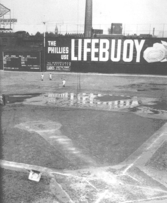 Image showing the infamous Lifebuoy Ad
(Image: Ball Parks of Baseball)