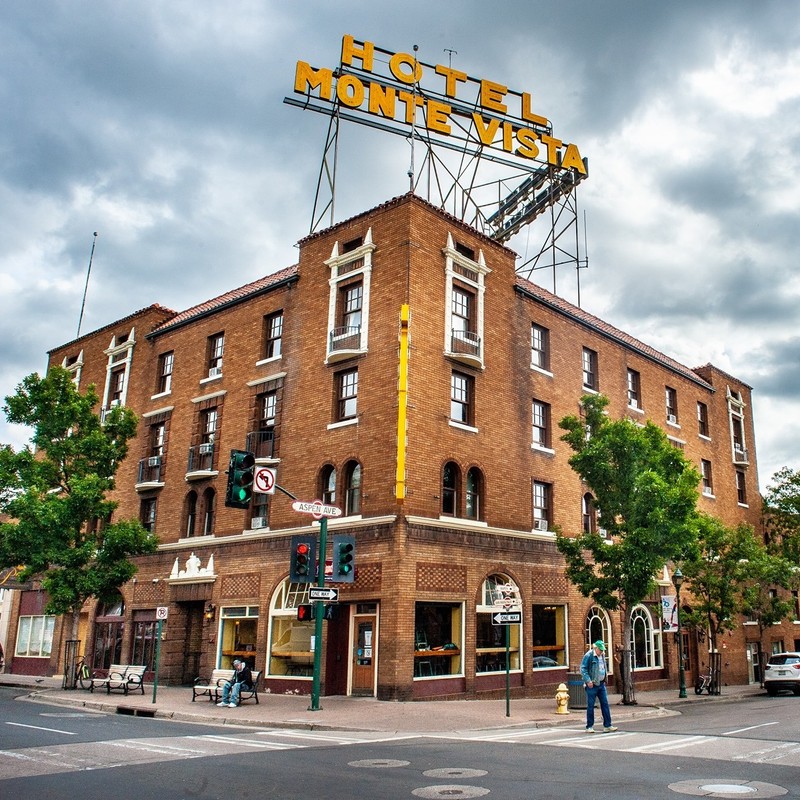 Built in 1927, Hotel Monte Vista is one of the city's most important landmarks and remains popular with locals and tourists alike.