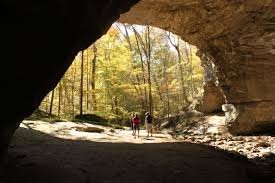 A cave entrance