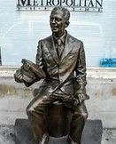 Don Knotts Statue, outside the Metropolitan Theater in Morgantown, WV