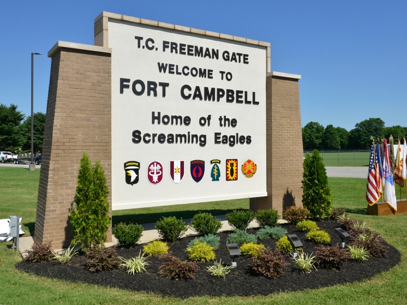 Fort Campbell's Front Gate