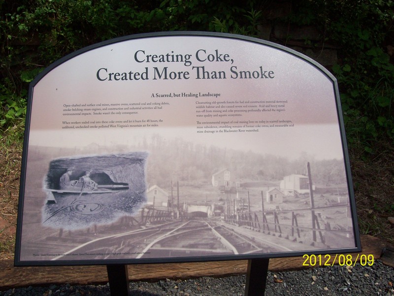 second sign about the coke ovens made by FOB