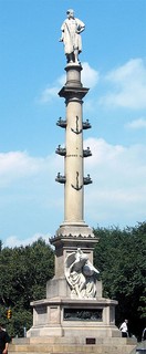 Complete view of the Columbus Memorial, Columbus Circle