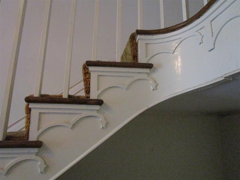Decorative Wood-work detailing at Grand Stair