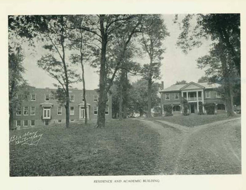 Historic Photo of Estate during ownership by the Massie School in 1924.