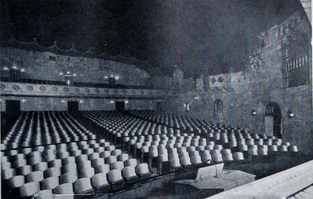 The auditorium circa 1929