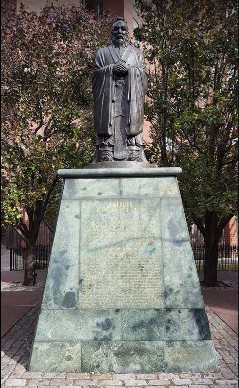 Photo 2_ The Statue of Confucius. Courtesy of Alex Cournoyer.
