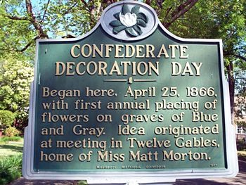 Decoration Day Historical Marker