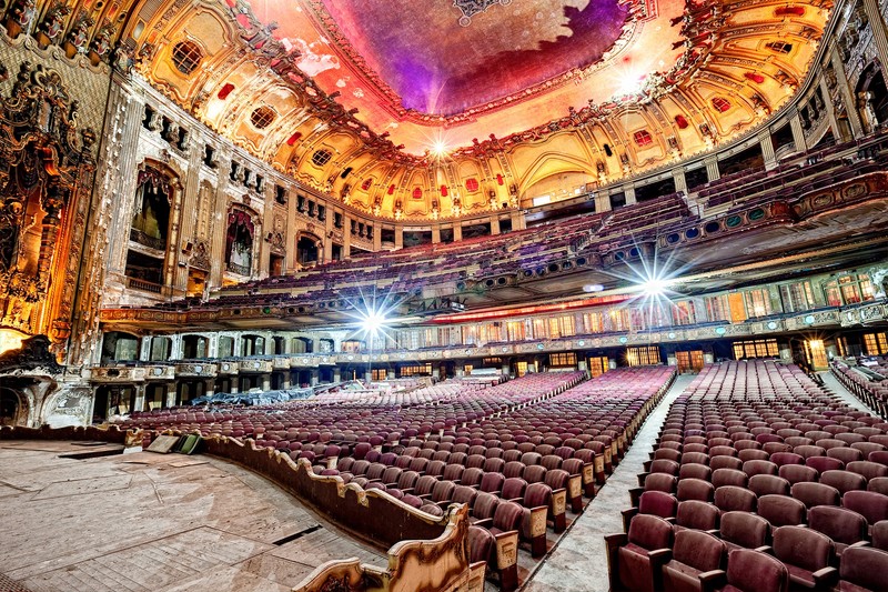 The auditorium