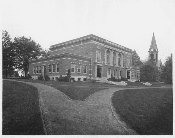  Memorial Hall exterior, ca. 1950s