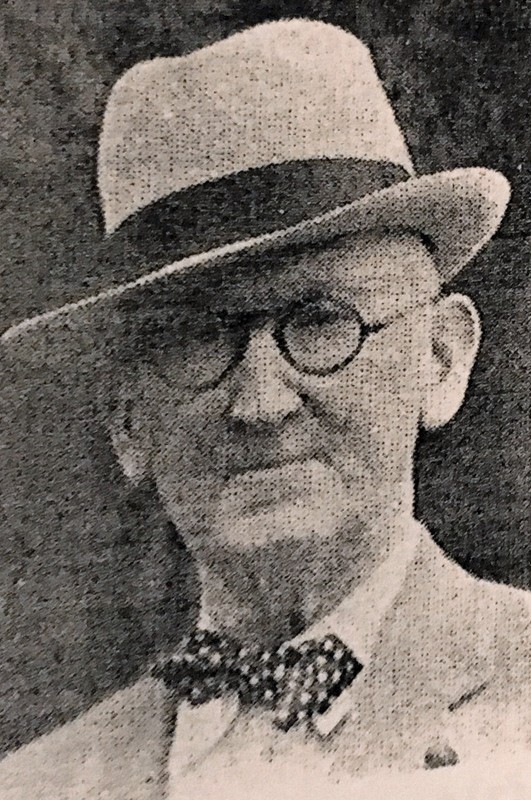 Mayor W. W. Foster from Masonic Sketches, 1939.