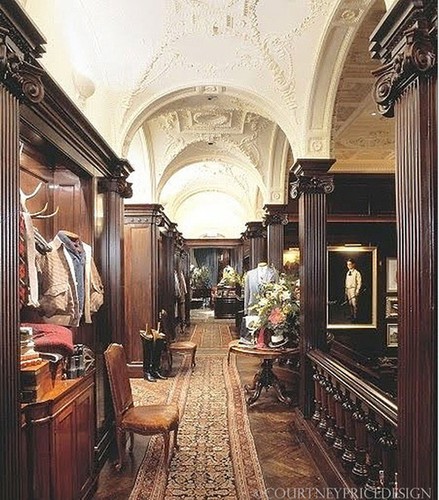 Part of the building's interior