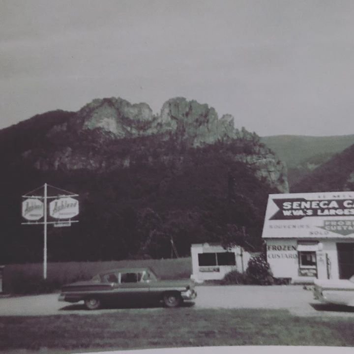 Seneca Rocks in 1962