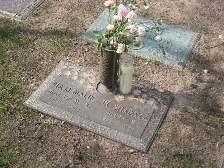 Grave of Malcolm X