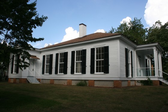 L.Q.C. Lamar lived in this house between 1868 and 1888.