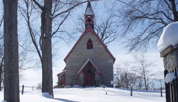 St. Mark's Episcopal Church was completed in 1849