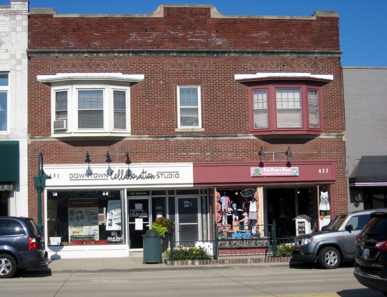 Oliver P. Gibbs Block, east elevation, 2020