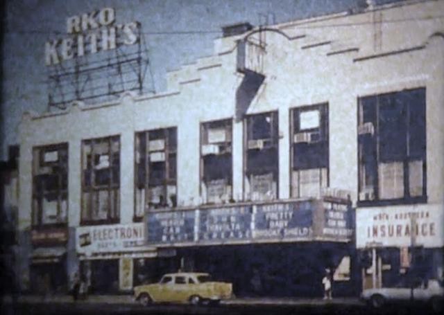 Old Picture of the Front of the Theater