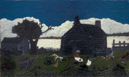 "Cabin in the Cotton," painted in the mid-1930s.