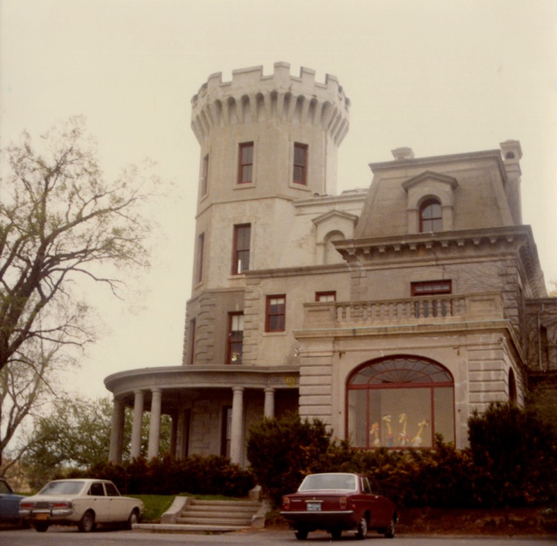 Ward's Castle as the Museum of Cartoon Art in 1978.