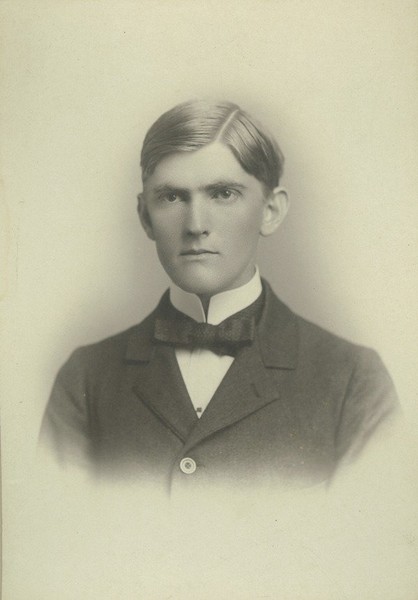 James L. Bartlett, class of 1897. "Salisbury, Mass" and "Q.T.V." written on back. Lovell, J. L. (John Lyman), 1825-1903 (photographer)