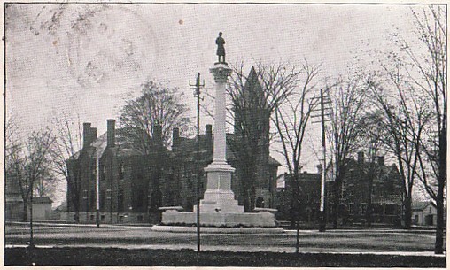 Soldiers' and Sailors' Civil War Monument circa 1900