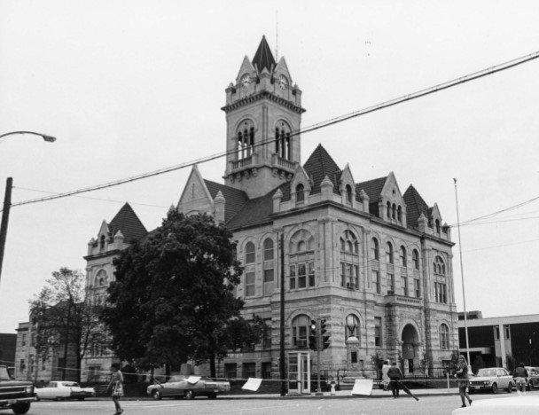 1972 photo of Cole County Courthouse by Holmes for NR Nomination