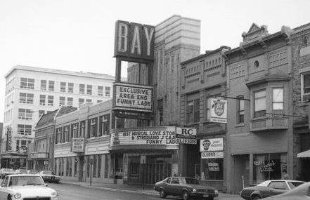 1975 photo as Bay Theatre credit and courtesy Dan Malcore‎ (via CinemaTreasures.org)