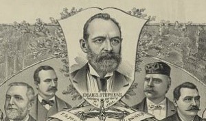 Uriah Stephens organized the Knight of Labor in his Philadelphia home with a small group of garment workers in 1869. 