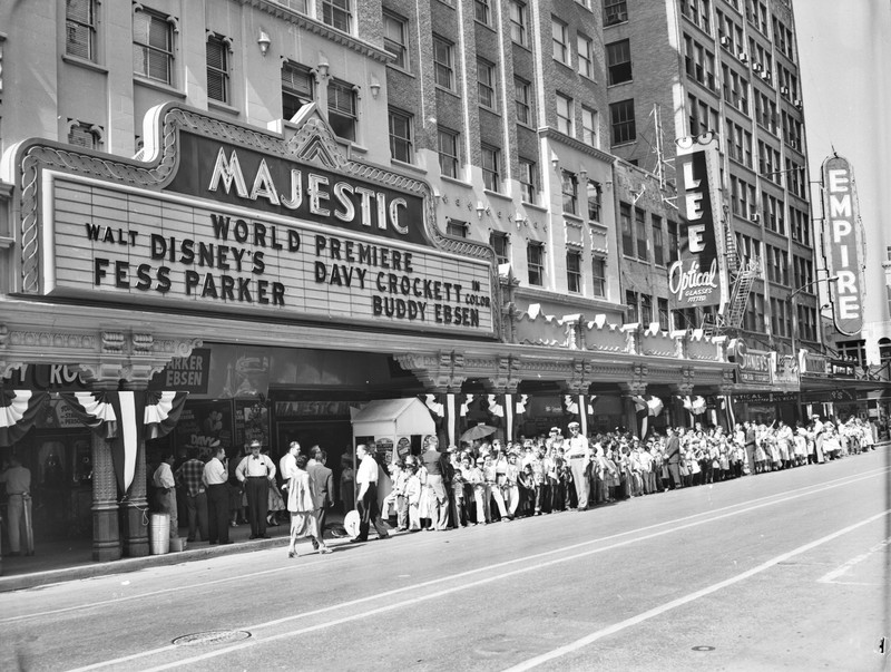 An old photograph of the theatre