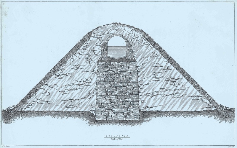 Typical cross-section of the Old Croton Aqueduct.