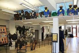 Buffalo Soldiers National Museum exhibition room.