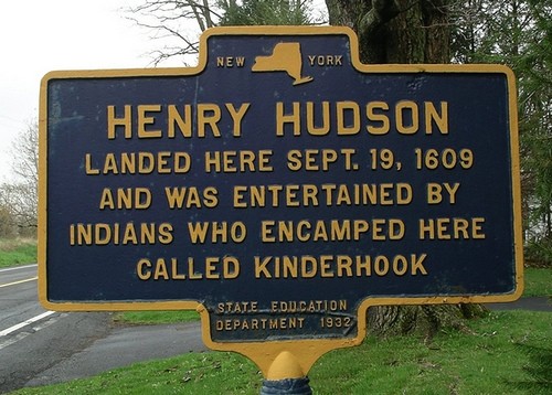 Henry Hudson historical marker