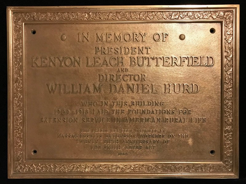 Butterfield & Hurd, plaque, ca. 1939. 