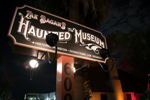 A billboard advertising the museum. (Credit: Travel Channel)