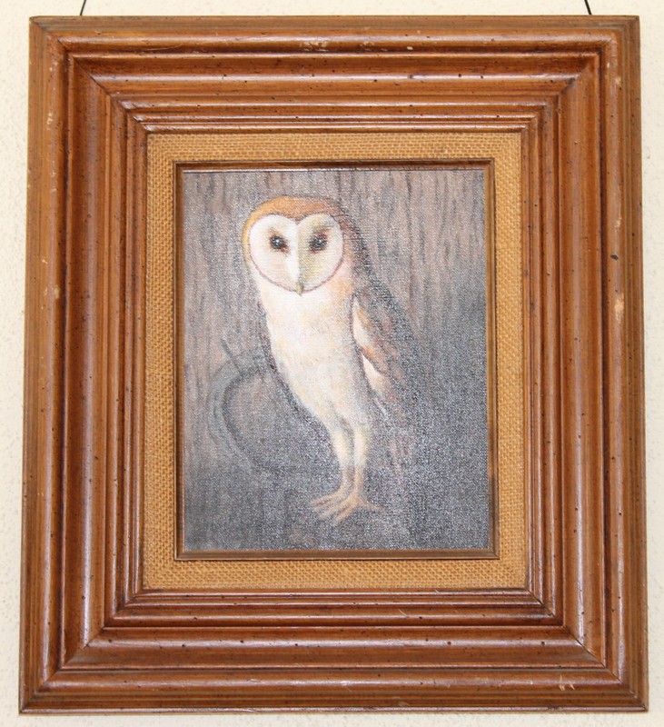Lawrence Hinckley painting, "The Owl"