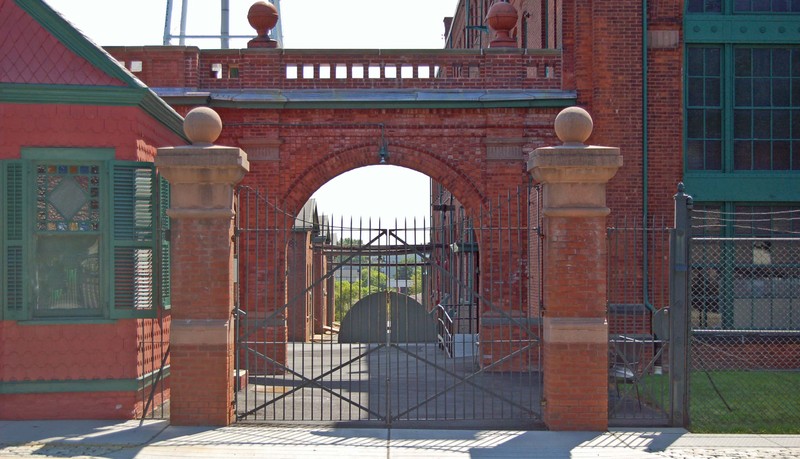 Entrance to Laboratory Complex on Main Street