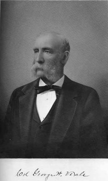 A postwar portrait of Colonel George W. Veale, commander of the 2nd Kansas State Militia, which bore the brunt of the fighting at Mockbee's Farm. Among other things, Veale was a railroad magnate, banker, and statesman, and figures prominently in early Kan