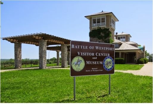 The nearby Battle of Westport Visitor Center and Museum contains a wealth of knowledge about the battle.